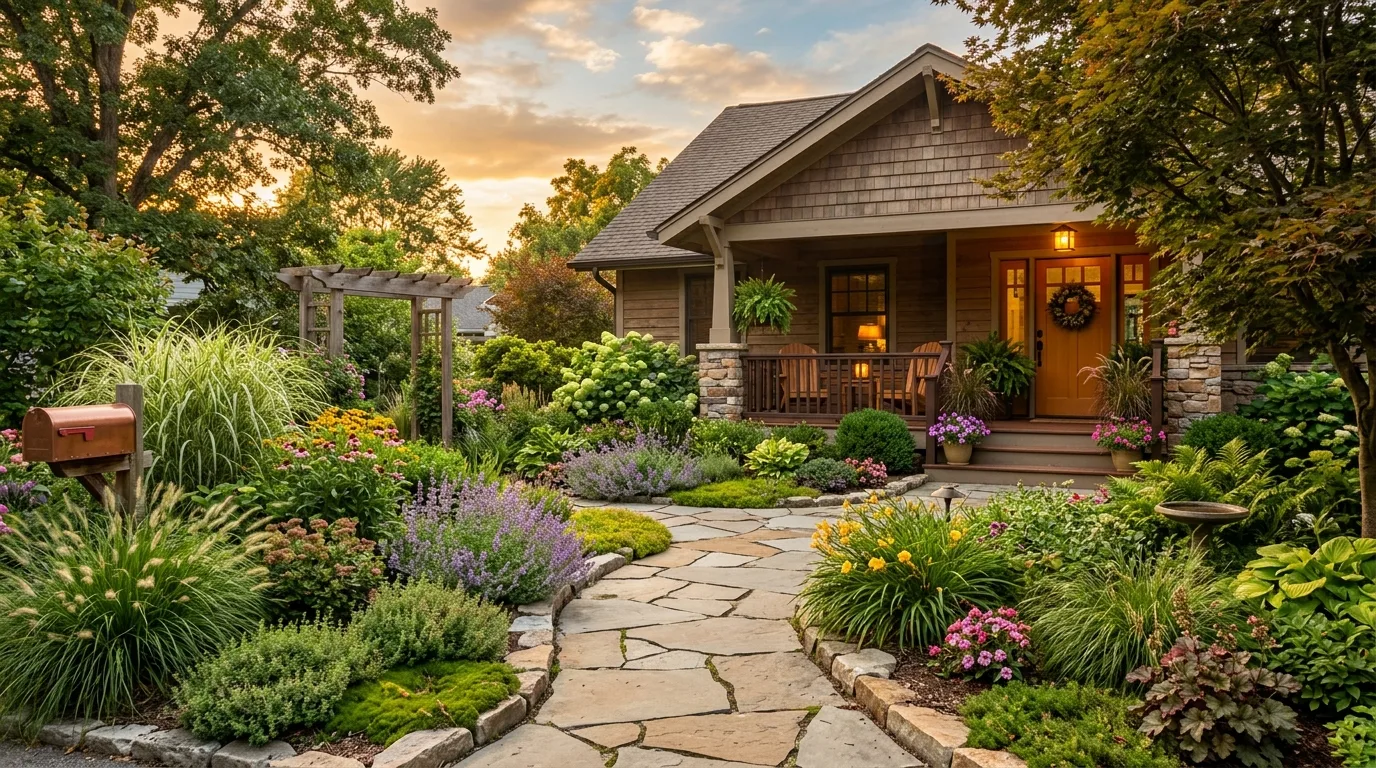 Add edging that keeps beds visually crisp inspiration for a front yard landscape.